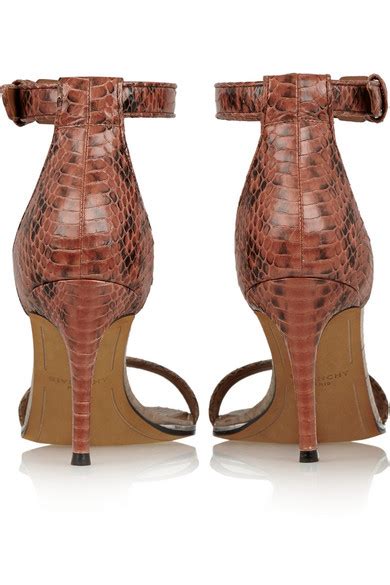 givenchy nadia elaphe sandals|givenchy slippers sale.